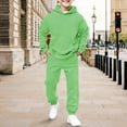thumbnail image 2 of Boys Sweatsuit Set - 2 Piece Soft Fleece Hoodie Sweatshirt & Cargo Sweatpants, 2 of 5