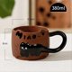thumbnail image 4 of de Cerámica con Forma de Vintage de 380 Ml: de Café Apilada para Desayuno, Uso en Dormitorios, Artículos para Beber en el Hogar, Regalo de Cumpleaños Ideal A, 4 of 5