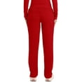 thumbnail image 6 of Cherokee Workwear Revolution Women's Scrubs Pant Mid Rise Tapered Leg Drawstring WW105, 6 of 9