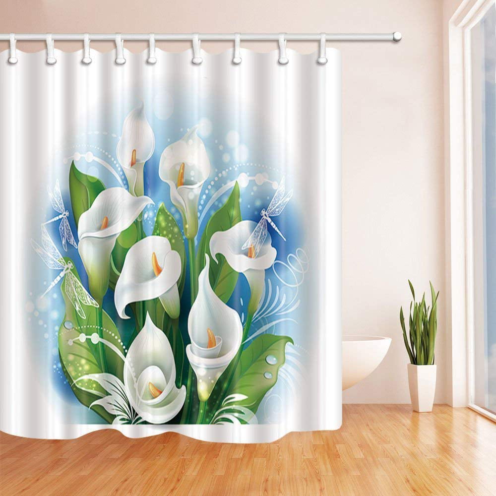 BPBOP Vector Flowers Decor Bouquet of White Calla Lilies for Love ...