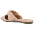 thumbnail image 5 of Journee Womens Enniss Open Side Pointed Toe Mule Flats, 5 of 9