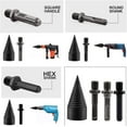 thumbnail image 7 of 2026 New Upgrade 4PCS Removable Firewood Log Splitter Drill Bit Wood Screw ConeDriver High Speed Screw ConeDriver 38mm, 7 of 7