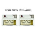 thumbnail image 1 of NATURAL LOOK 6D FALSE FAUX MINK EYELASHES 3D96 ( 2 Pair ), 1 of 7