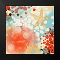 thumbnail image 2 of Orlov, Irena 15x15 Black Modern Framed Museum Art Print Titled - Exotic Sea Life II, 2 of 5