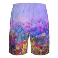 thumbnail image 6 of Naloa Colorful Purple Cosmos Flower Men's Beach Shorts, Surfing shorts, Swim trunks, Quick Dry Swim Trunks for Surfing Beach Fun - Medium, 6 of 9