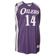 Soffe N7201509LRG Mens Two Way Combo Jersey, Purple & White - Large