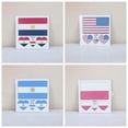 thumbnail image 2 of Flag Temporary Tattoo Face Arm Art Men Women Fake Tattoo World Brazil Russia America Football Game Tattoos heqiyong LED, 2 of 2
