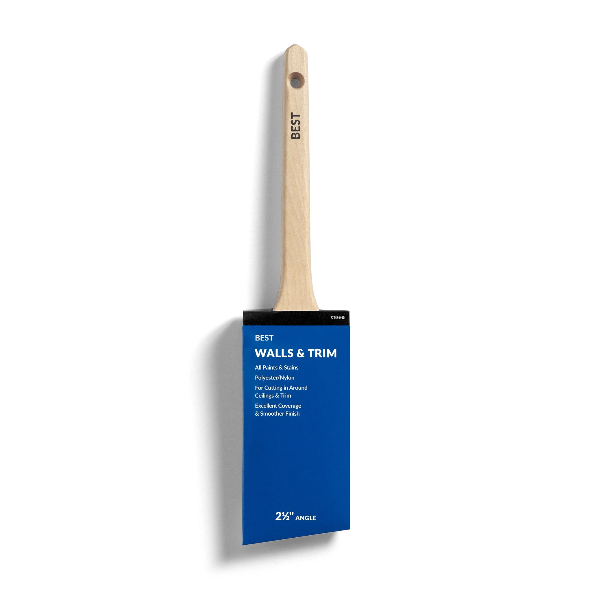 BEST 2-1/2” inch Blended Bristle Thin Angle Sash Paint Brush