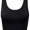 Black, variant on Women's Sleeveless Racerback Crop Tank Top Camisole Backless Scoop Neck Shirts 2024