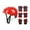Red, variant on Sunjoy Tech 7Pcs Kids Skating Protective Gear Kit Roller Skate Skateboard Adjustable Helmet Knee Elbow Pad Wrist Guard Protector