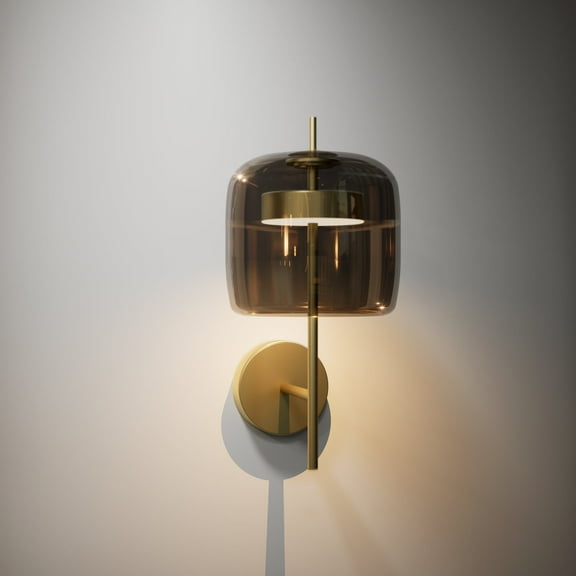 Ozarke Mid-Century Modern LED Wall Sconce, Warm White 4000K
