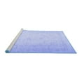 thumbnail image 2 of Ahgly Company Machine Washable Indoor Rectangle Persian Blue Traditional Area Rugs, 5' x 8', 2 of 4