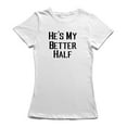 thumbnail image 1 of C'est Mon Meilleur T-shirt Blanc de Couple Assorti, 1 of 1