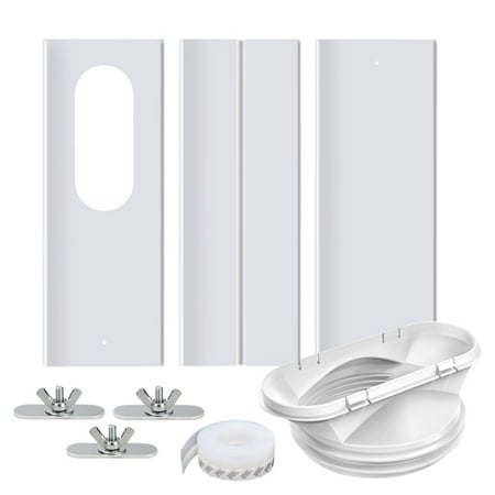 

Portable AC Window Kit | Air Conditioner Window Kit | Air Conditioner Window Sealing Kit for All Kinds of Sliding Windows Sliding Door AC Vent Kit