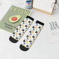 thumbnail image 7 of Naloa Cute Elephant Ankle Socks for Women Non Slip Socks No Show Socks Classic Low Cut Casual Socks Casual Socks, 7 of 7