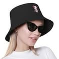 thumbnail image 2 of Cute Cat Pink Love Pattern Bucket Hat For Womens And Mens Outdoor Beach Fisherman Hat Sun Hat, 2 of 8