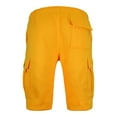 thumbnail image 2 of Victorious Men's Heavyweight Fleece Cargo Shorts VS76 - Neon Yellow - 6X-Large, 2 of 4