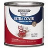 Rust-Oleum 1966730 Ultra Cover Gloss Apple Red Premium Latex Paint, 8 fl oz