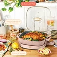 thumbnail image 4 of Beautiful 5 in 1 Electric Skillet - Expandable up to 7 Qt, Rose by Drew Barrymore, 4 of 21
