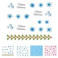 thumbnail image 4 of Electronicheart 1 Sheet Christmas 3D Nail Sticker Snowflakes Nail Tips Tatoos Party Manicure Transfer Sticker, 4 of 7