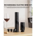 thumbnail image 2 of Juego de abrebotellas de vino eléctrico CIRCLE JOY recargable, 2 of 7