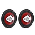 thumbnail image 2 of Altavoz de audio para automóvil, 2 piezas de 6,5 pulgadas, altavoz coaxial para automóvil, altavoz para automóvil, artesanía excepcional, 2 of 12