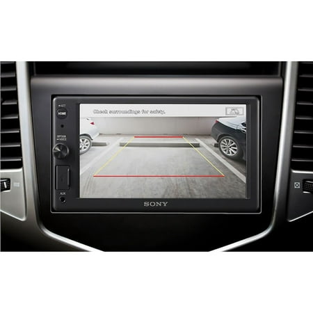 Sony - 6.2" - Apple® CarPlay™ - Built-in Bluetooth - In-Dash Digital Media Receiver - Black