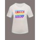 thumbnail image 2 of Plus Size Letter Print T-Shirt, Casual Short Sleeve Crew Neck T-Shirt, Women's Plus Size&nbspClothing Tee For Adult, Men, Women, Teen, Teenager, Adolescent, Youth, 2 of 6