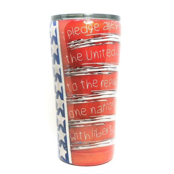 Pledge Of Allegiance Tumbler