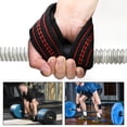 thumbnail image 4 of sunsanly 2Pcs Figure 8 Lifting Strap Men Women Anti-Slip Weightlifting Grip Band Bodybuilding Powerlifting Strength Training Home Gym Deadlifts Wrist Strap, 4 of 7