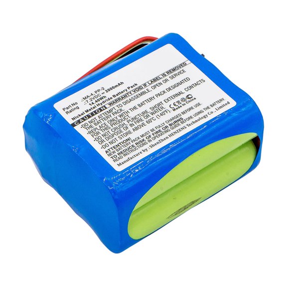 Batteries N Accessories BNA-WB-H7431 DAB Digital Battery - Ni-MH, 7.2, 2000mAh, Ultra High Capacity Battery - Replacement for TEAC BP-R1, BP-R12EU, BP-R1EU, BP-R2, BP-R5 Battery