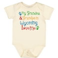 thumbnail image 3 of Inktastic Wyoming Grandma Loves Me Boys or Girls Baby Bodysuit, 3 of 5