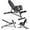 Black, variant on CONCETTA Multi-Functional FID Weight Bench for Full All-in-One Body Workout – Hyper Back Extension, Roman Chair, Adjustable Ab Sit-up Bench, Incline/Decline Bench, Flat Bench