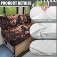 thumbnail image 6 of FOR U DESIGNS Raven Cherry Blossom Print 2 Pcs RV Dinette Cushion Covers Non-Slip Sofa Furniture Protector Comfortable 2 Seat Sofa Chair Cover Slipover for Travel Trailer Couch, 6 of 7