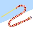 thumbnail image 2 of MasteelfCA Cat Toys Interactive Teaser Wand Rainbow Snake Design Toy for Cats Kitty, 2 of 7