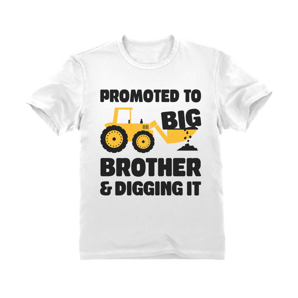 Promoted to Big Brother Announcement Shirt for Boys Big Brother Shirt for Toddler Boys