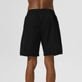 thumbnail image 4 of Pantalones Cortos de Cintura Elástica para Hombre, Moda Casual, Dibujo Interior de Cordón de Tiraje de la Cintura Pantalones Cortos de Playa, 4 of 5