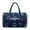 Blue Paws, variant on Xixirimido Large Weekender Quilted Travel Bags Quilted Duffle Bag, Hospital Bag for Women Labor Delivery, Travel Duffel Bag Gym Tote Bags, Geometric Print