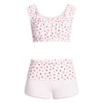 thumbnail image 5 of No Boundaries Bralette and Foldover Shorts Sleep Set, 2-Piece, Women's XS-XXL, 5 of 5