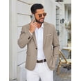 thumbnail image 2 of COOFANDY Mens Casual Sport Coat Blazer One Button Lightweight Suit Jackets, 2 of 6