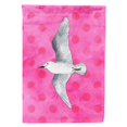 thumbnail image 1 of Bandera de jardín de gaviota rosa con lunares Caroline's Treasures BB8229GF multicolor, 1 of 1