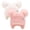 White+pink, variant on 2 Pack Baby Toddler Winter Hat Pom Pom Beanie Girls Boys with Fleece Lined Kids Warm Cap