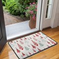 thumbnail image 2 of Multicolor Christmas Tree Pattern Door Rugs,Washable Non Slip Door Mats Indoor,Decorative Door Mats,Entry Mat Indoor for Entrance,Bedroom,Kitchen,Bathroom,30"x17", 2 of 6