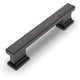 thumbnail image 1 of Paquete de 10 tiradores de níquel satinado cepillado para gabinetes, con orificio central de 96 mm (3-3/4 pulgadas), herrajes para gabinetes, manijas para gabinetes de cocina, para baño, tocador., 1 of 5