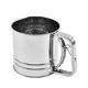thumbnail image 1 of Tamiz de harina de acero inoxidable 410, tamiz de harina con mango, utensilios para hornear, tamiz de malla fina para agitar harina, azúcar en polvo, plata LingWen 8390611467487, 1 of 1