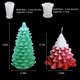 thumbnail image 2 of Molde de silicona Craft Mold Furimuk 3D para velas con forma de árbol de Navidad, 2 of 6