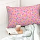 thumbnail image 4 of Fotbe Pink Donut Funda de Almohada Decorativa Estilo Occidental, Lujo en Algodón, Fundas para Almohadas King, Cojín Estampado para Decoración del Hogar-14"x20", 4 of 6