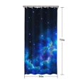 thumbnail image 5 of Colorful Starry Sky and Universe Modern Waterproof Shower Curtain Set with 12 Hooks, Washable Decorative Bathroom Shower Curtain, 5 of 6