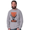 thumbnail image 5 of Hunters Trust Your Rut Deer Buck Long Sleeve TShirt Men Women Brisco Brands S, 5 of 6