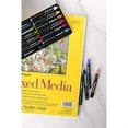 Strathmore 300 Series Mixed Media Pad, 51/2 x 81/2 Inches, 90 lb, 40